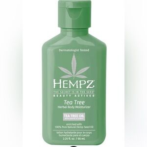 🆕 Beaty actives hemps Tee Tree Body Moisturizer